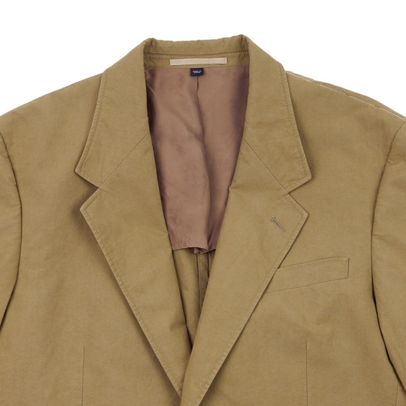JCREW 40S Relaxed Fit Suit Jacket in Cotton Poplin British Khaki $268 CF203 - Picture 5 of 6